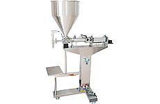 半自動立式膏體灌裝機